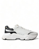 Dolce & Gabbana White Black Low Top Daymaster Sneakers Shoes -   -  Dolce & Gabbana.